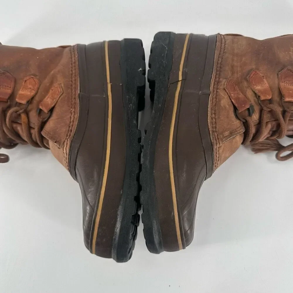 Sorel Women’s Alpine Waterproof Sherpa Lined leather Boots size 7 Duck‎ Caribou